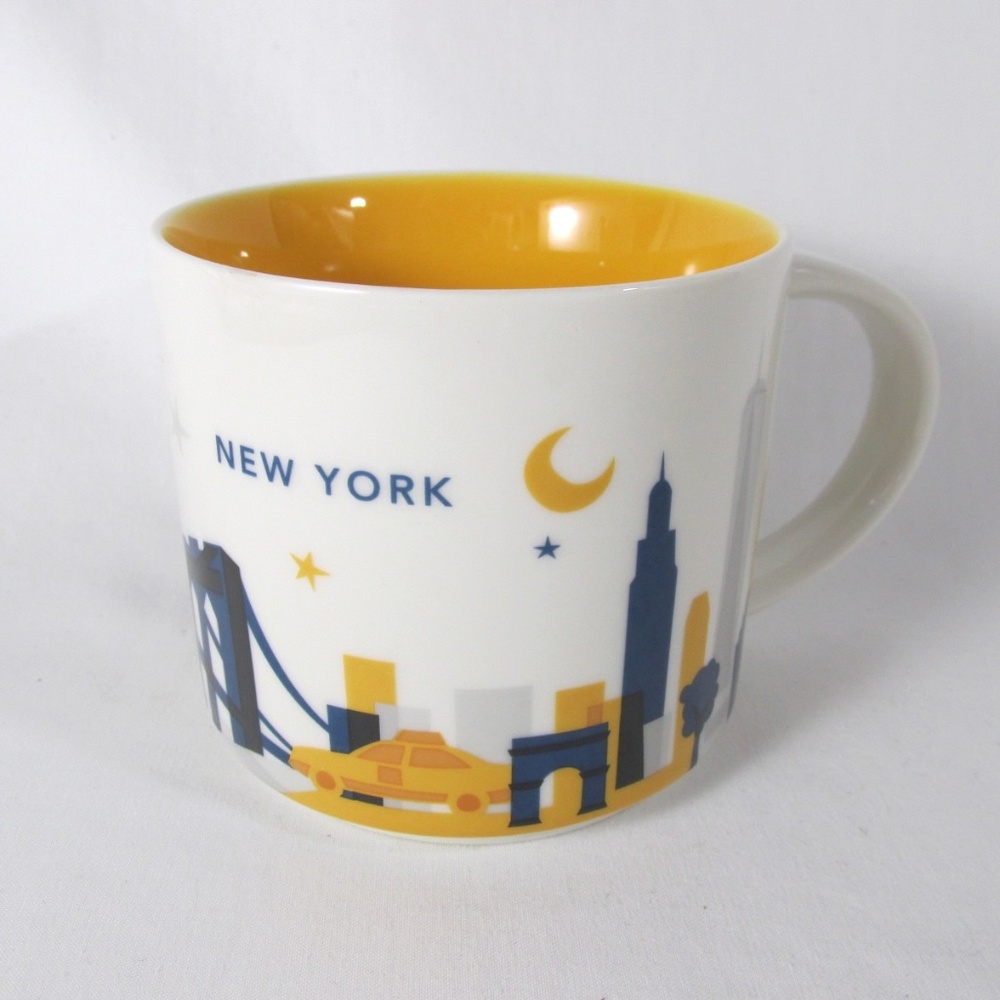 Starbucks Coffee Mug New York City Skyline You Are Here Collection Excellent